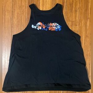 Under Armour Black Tank with Vibrant Graphic